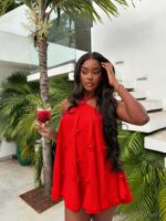 Halter Neck Mini Dress,Vestido Clothing Party Dress,Date Night Outfits,Birthday Outfits,Women Club Outfits,Cute Dress,Streetwear,Concert Outfit,Autumn Clothing,Back To School Clothes,Halloween Dress - Image 6