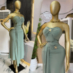 Star-Accent Strapless Crop & Maxi Skirt Y2K Baddie 2-Piece - Image 3