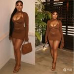 Cutout Long Sleeve 3 Piece Mini Dress Set | Night Out Party Outfit - Image 5